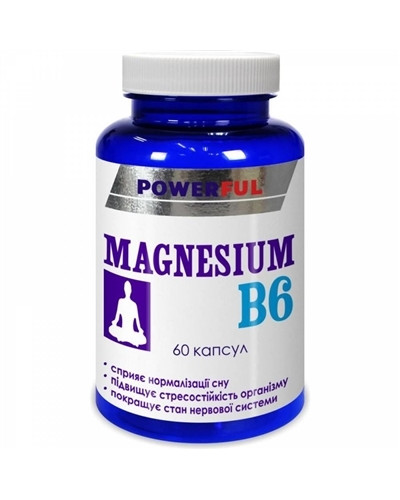 Магний + Витамин B6 POWERFUL №60 